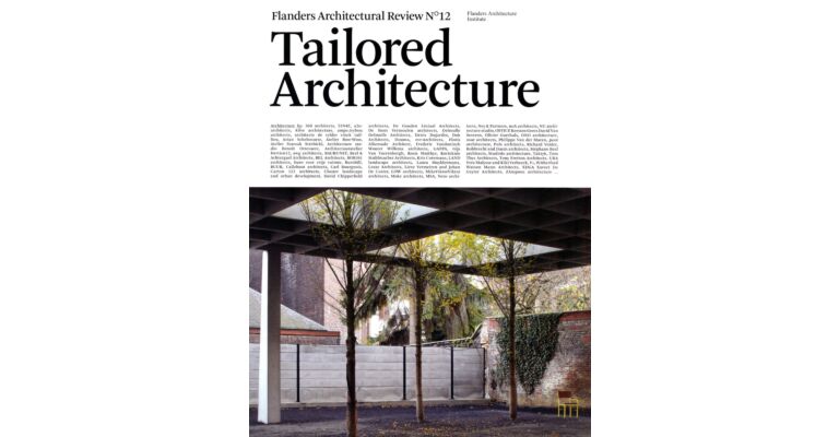 Tailored Architecture - Flanders Architectural Review 12 (2016)
