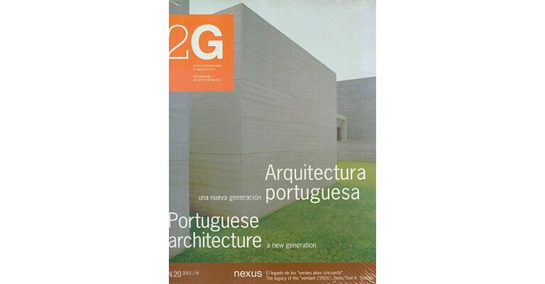 2G - 20: Portuguese Architecture. A New Generation (English Portuguese language)