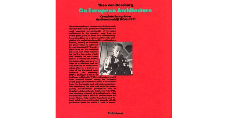 Theo van Doesburg - On European Architecture