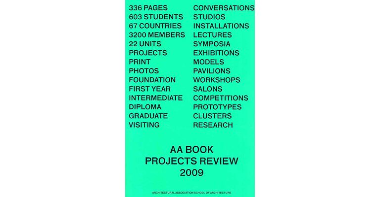 AA Book Projects Review 2009