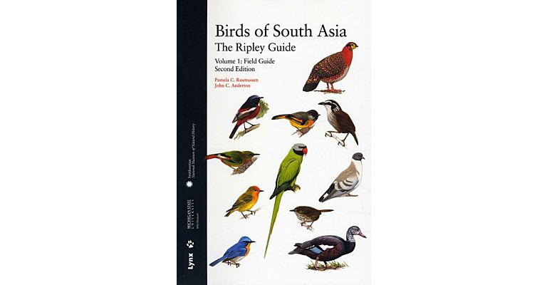 Birds of South Asia - The Ripley Guide 2 volumes  (PBK)
