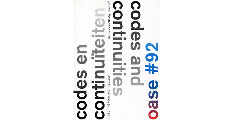 Oase 92 - Code en continuïteit in de architectuur