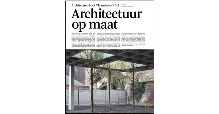 Architectuurboek Vlaanderen (Nr 12 - 2016) Architectuur op maat