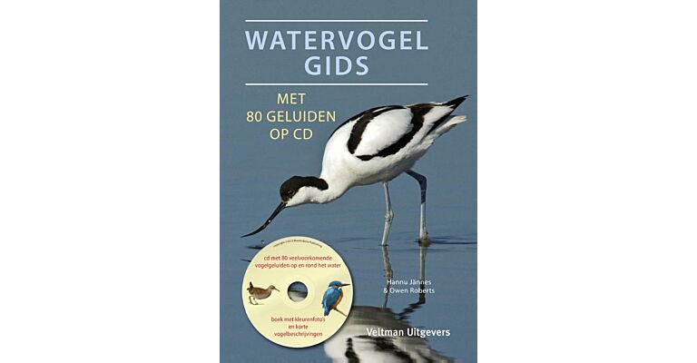 Watervogelgids + 80 geluiden op CD