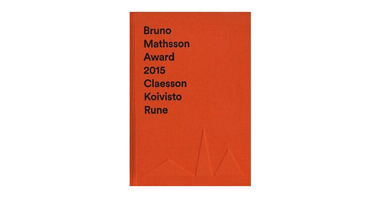 Bruno Mathsson Award 2015 - Claesson Koivisto Rune