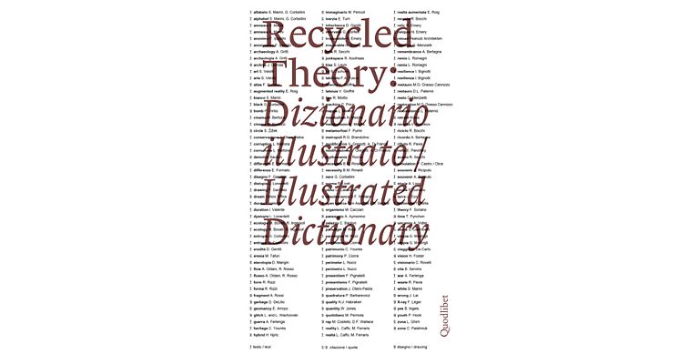 Recycled Theory - Illustrated Dictionary / Dizionario illustrato