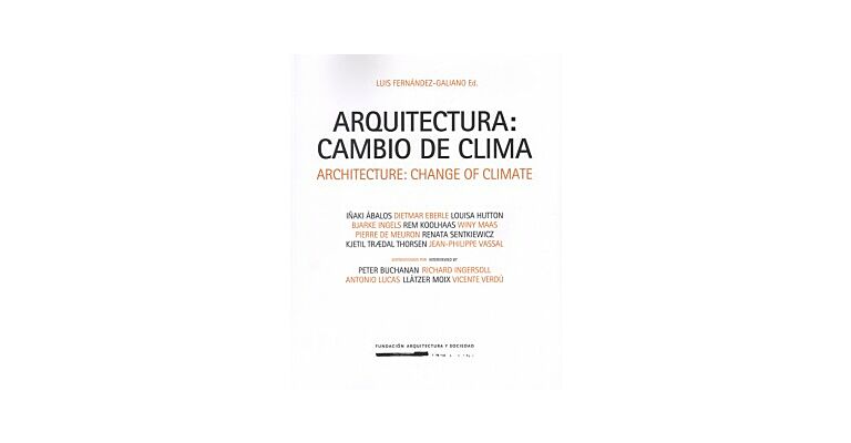 Architecture: Change of Climate