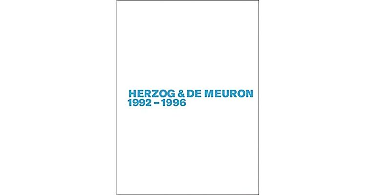 Herzog & De Meuron 1992-1996 Complete Works Vol. 3 (paperback)