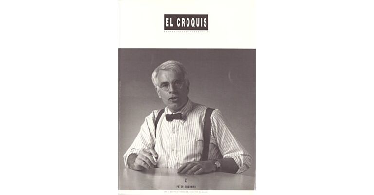 El Croquis 41 (1989 - V): Peter Eisenman 1986-1989