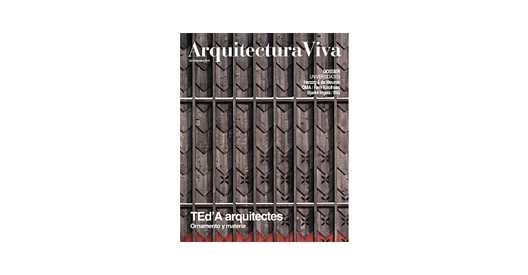 Arquitectura Viva 220 - Ted'A arquitectes
