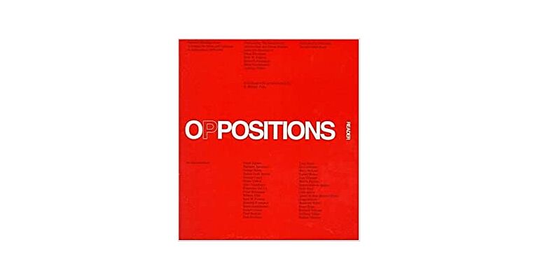 Oppositions Reader : Selected Essays 1973-1984