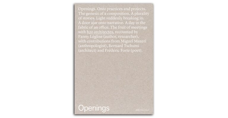 H2O architectes - Openings