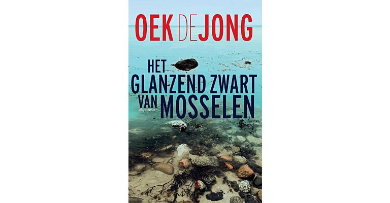 Het glanzend zwart van mosselen