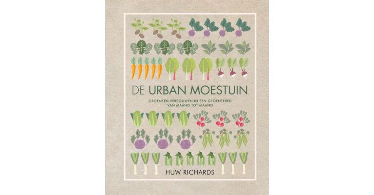 De Urban Moestuin - Groente verbouwen in een groentebed van maand tot maand 