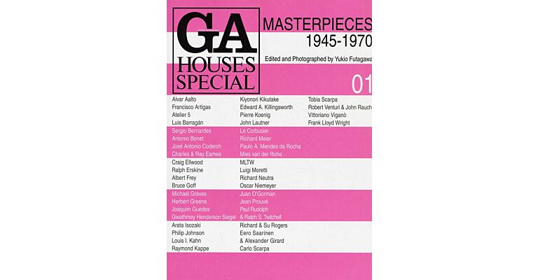 GA Houses Special 01 - Masterpieces 1945-1970