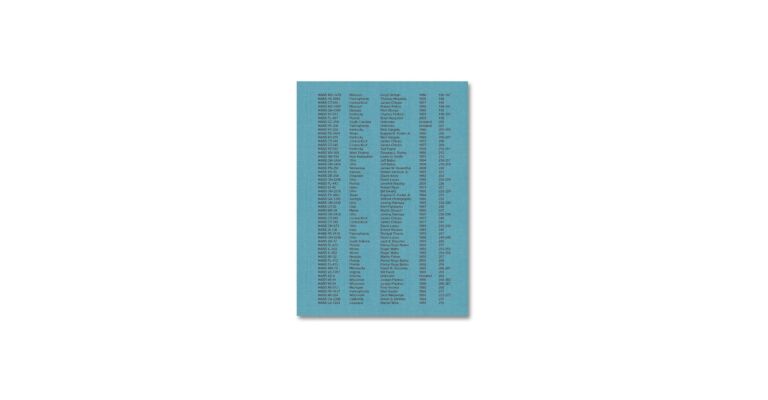 A Field Measure Survey of American Architecture