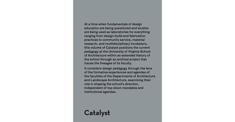 Catalyst - Lineages & Trajectories (2 volumes)