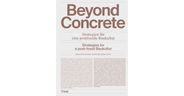 Beyond Concrete - Strategies of a Post-Fossil Baukultur