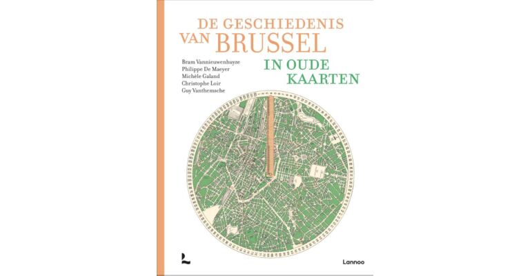 De geschiedenis van Brussel in oude kaarten