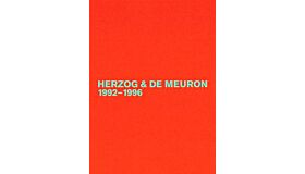 Herzog & de Meuron - The Complete Works 3  (1992-1996)