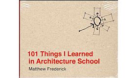 101 Things I learned in Architecture School
