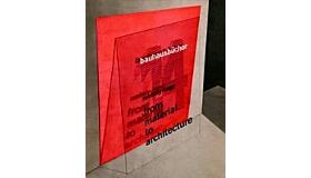 Bauhausbücher 14 - From Material to Architecture (1929)