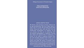 The Domestic Encyclopaedia – Oblique Encounters of Domestic Space