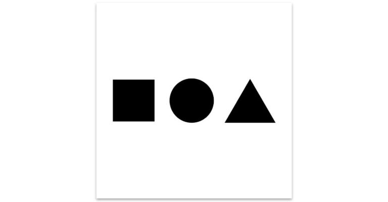 Bruno Munari - Square, Circle, Triangle (new Corraini reprint)