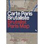 Brutalist Paris Map