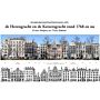 De Herengracht en de Keizersgracht rond 1768 en nu