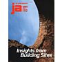 Japan Architect 110 - Insights From Building Sites