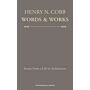 Henry N. Cobb :  Words &  Works  (1948-2018)